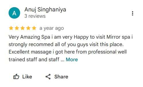 mirror spa client review